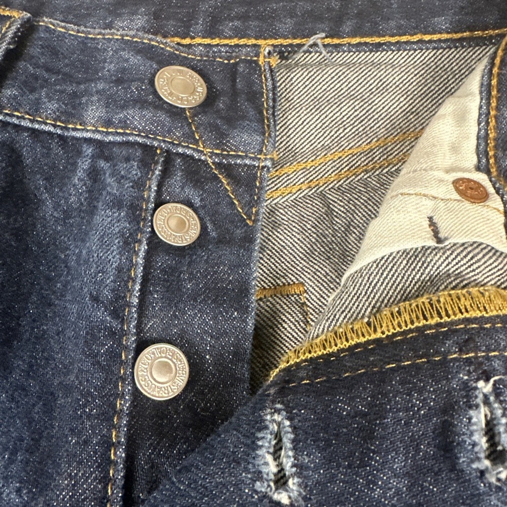 Levi's Dark Blue Bootcut Jeans - Picture 2 of 8